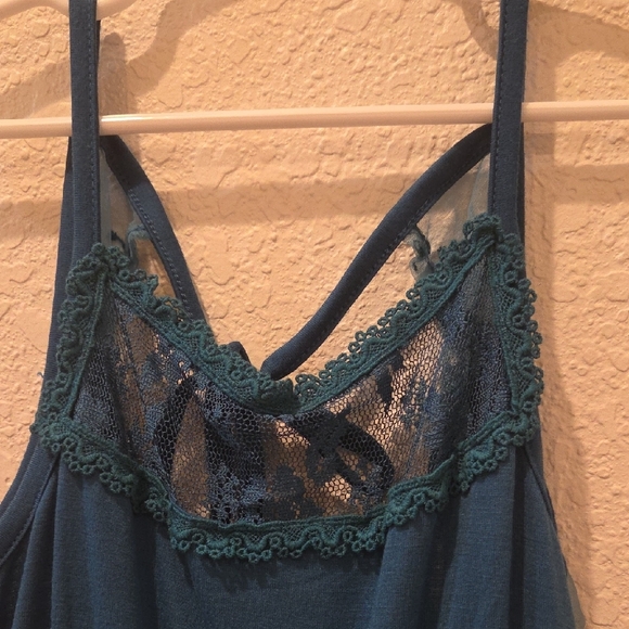 New Joyfolie Blue Ruffled Kids Casual/Formal Dress-Pens. - Picture 5 of 7